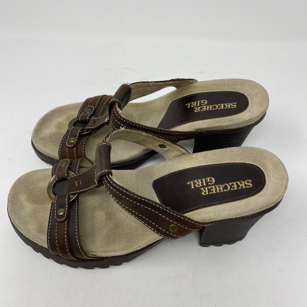 Sketchers Women’s Wedge Sandals Size 8 - Picture 12 of 14